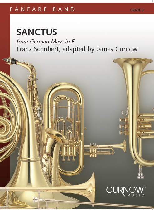 Franz Schubert: Sanctus: Fanfare Band: Score & Parts