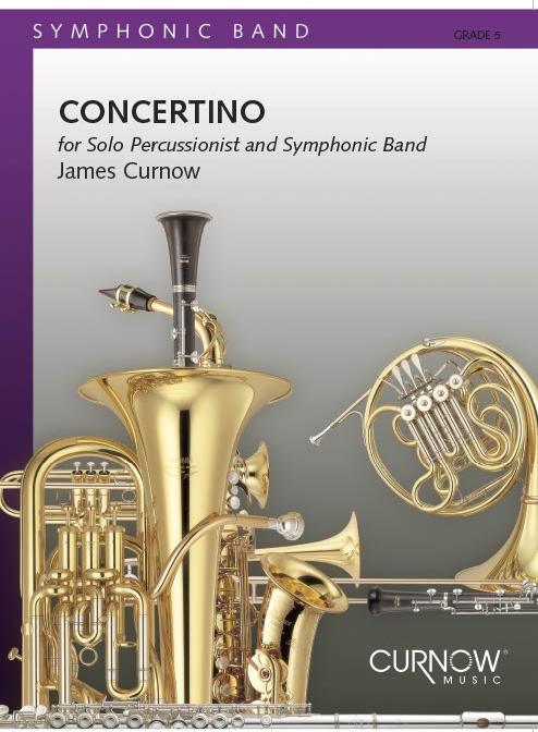 James Curnow: Concertino: Concert Band: Score & Parts