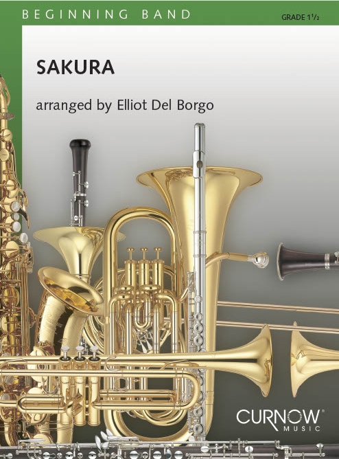 Elliot del Borgo: Sakura: Concert Band: Score & Parts