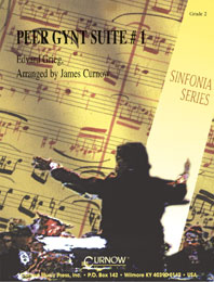 Edvard Grieg: Peer Gynt Suite #1: Concert Band: Score & Parts