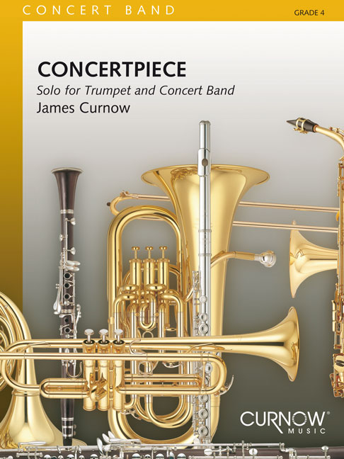 James Curnow: Concertpiece: Concert Band: Score & Parts