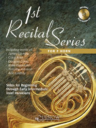 1st Recital Series for F Horn: French Horn: Instrumental Album