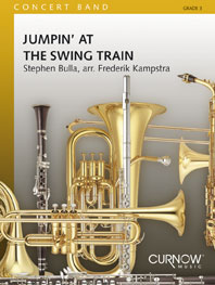 Stephen Bulla: Jumpin' at the Swing Train: Fanfare Band: Score & Parts