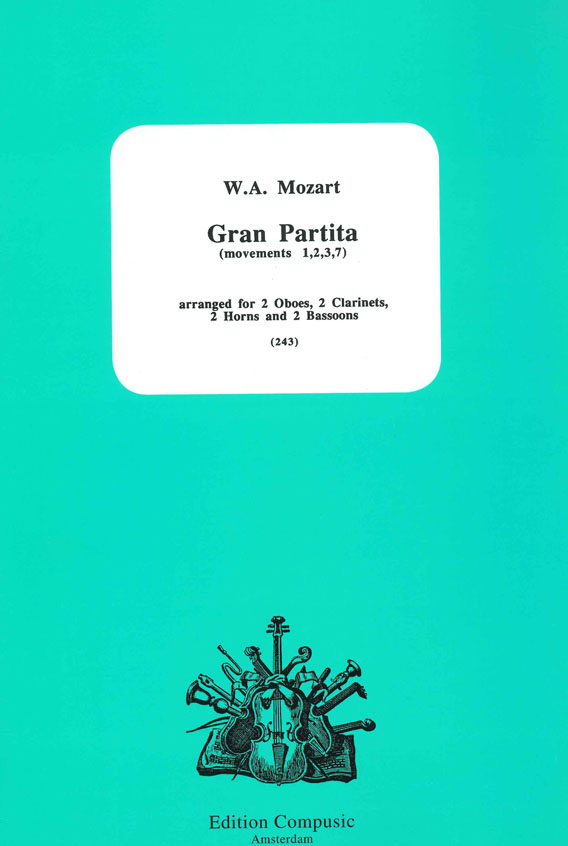 Wolfgang Amadeus Mozart: Gran Partita Kv361: Wind Ensemble: Instrumental Album