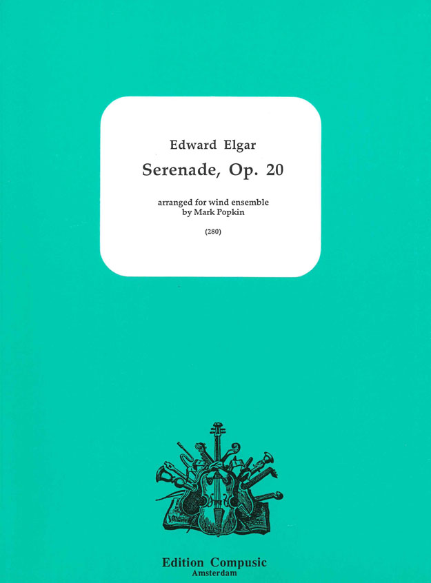 Edward Elgar: Serenade  Op. 20: Wind Ensemble: Score & Parts