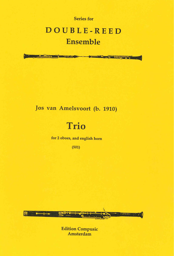 Jos van Amelsvoort: Trio: Mixed Trio: Score and Parts