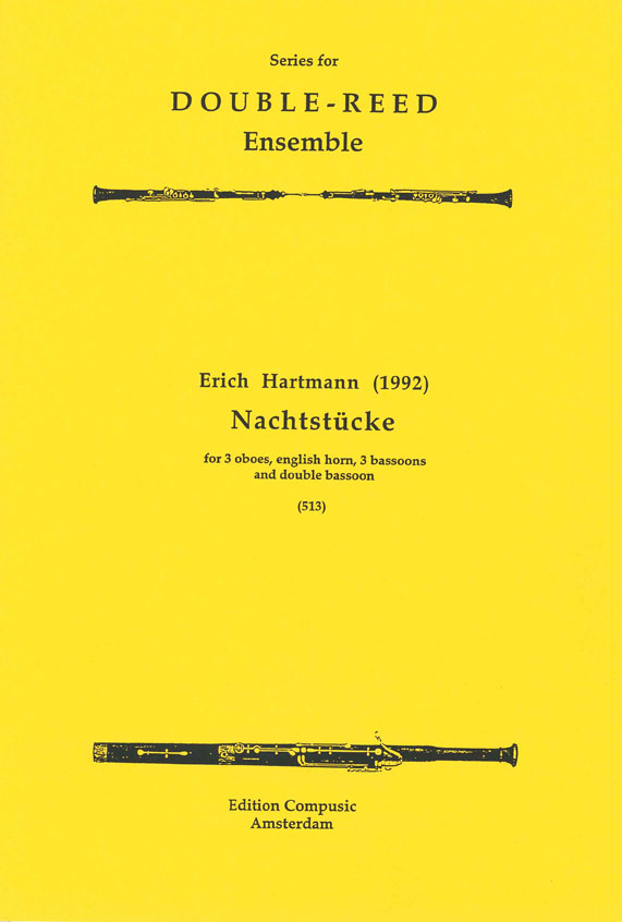 E. Hartmann: Nachtstucke 1992: Wind Ensemble: Score & Parts