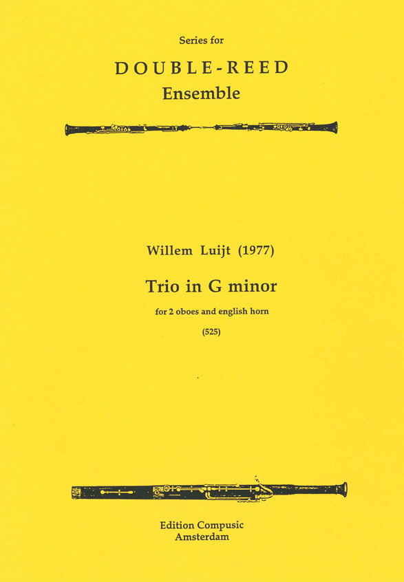 W. Luijt: Trio In G-Minor: Oboe Ensemble: Score & Parts