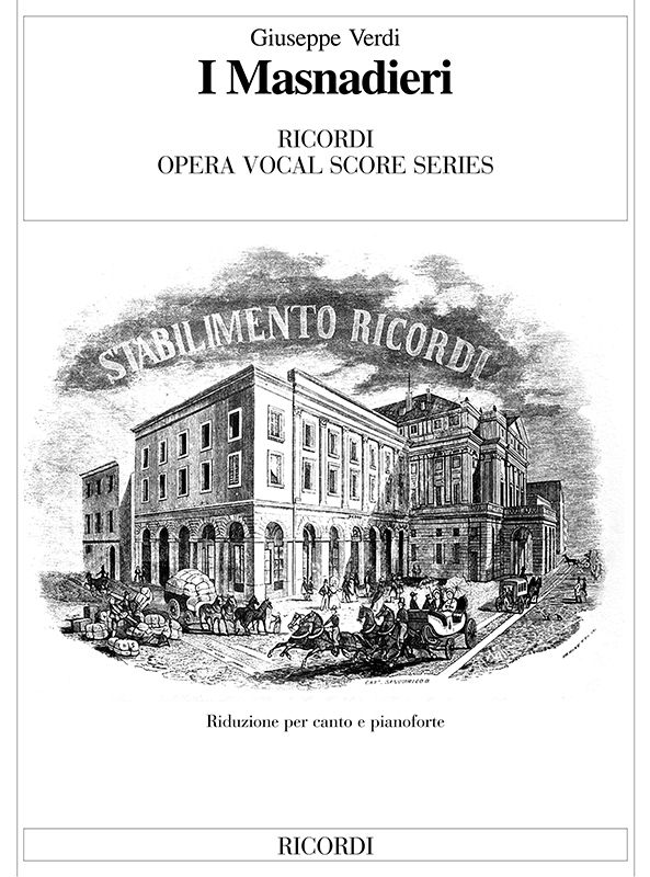Giuseppe Verdi: I masnadieri: Opera: Vocal Score
