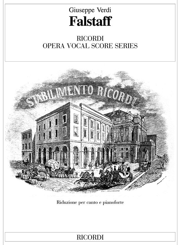Giuseppe Verdi: Falstaff: Opera: Vocal Score