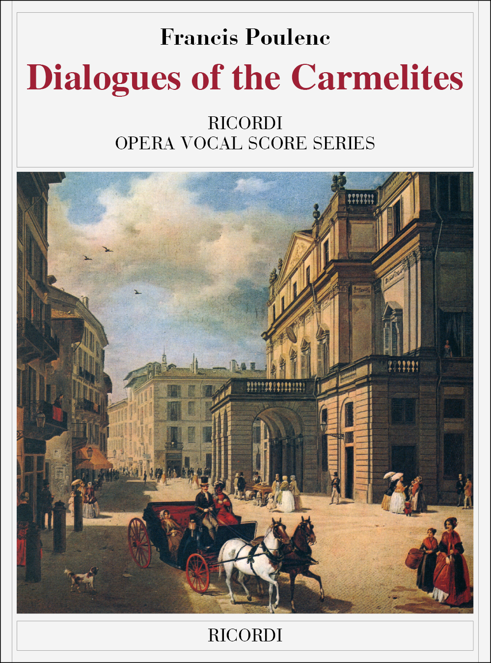 Francis Poulenc: Dialogues Of The Carmelites - Opera Vocal Score: Opera: Vocal