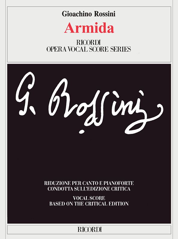 Gioachino Rossini: Armida: Opera: Vocal Score