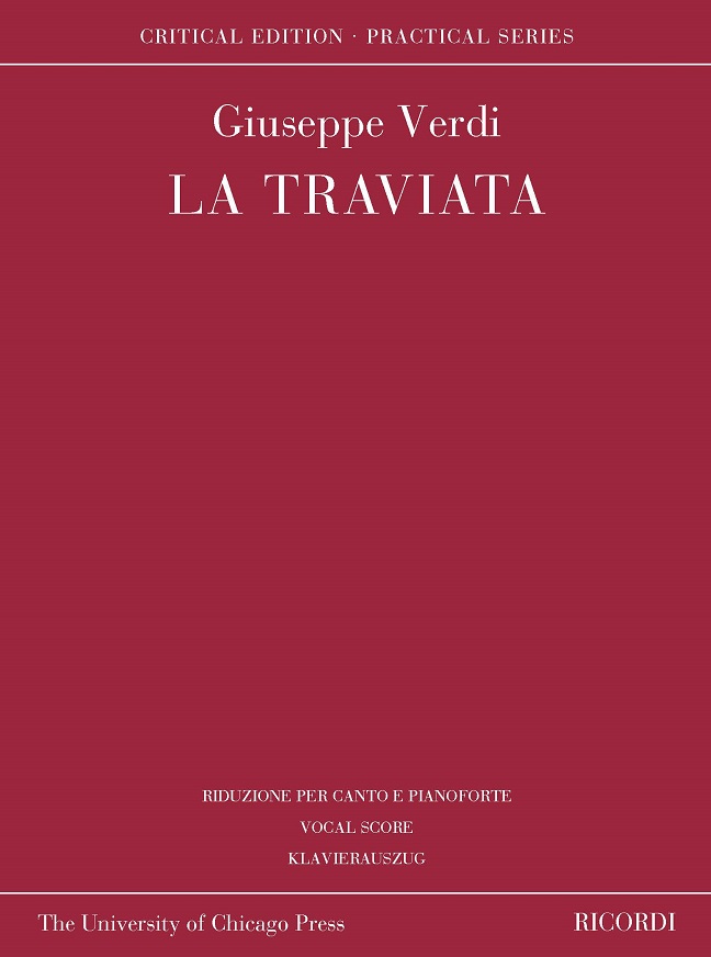 Giuseppe Verdi: La Traviata: Voice: Vocal Score