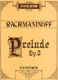 Sergei Rachmaninov: Prelude Op.3: Piano: Instrumental Work