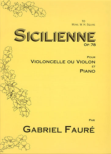 Sicilienne: Cello: Instrumental Work