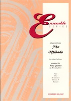 Arthur Sullivan: Tunes From the Mikado: Wind Ensemble: Score and Parts