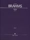 Johannes Brahms: Nanie Op. 82: Mixed Choir and Accomp.: Score