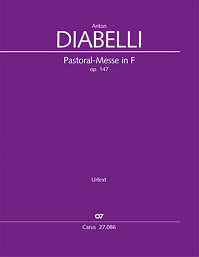 Anton Diabelli: Pastoral Mass in F major: Mixed Choir: Vocal Score