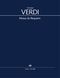 Giuseppe Verdi: Messa Da Requiem: Mixed Choir and Accomp.: Vocal Score