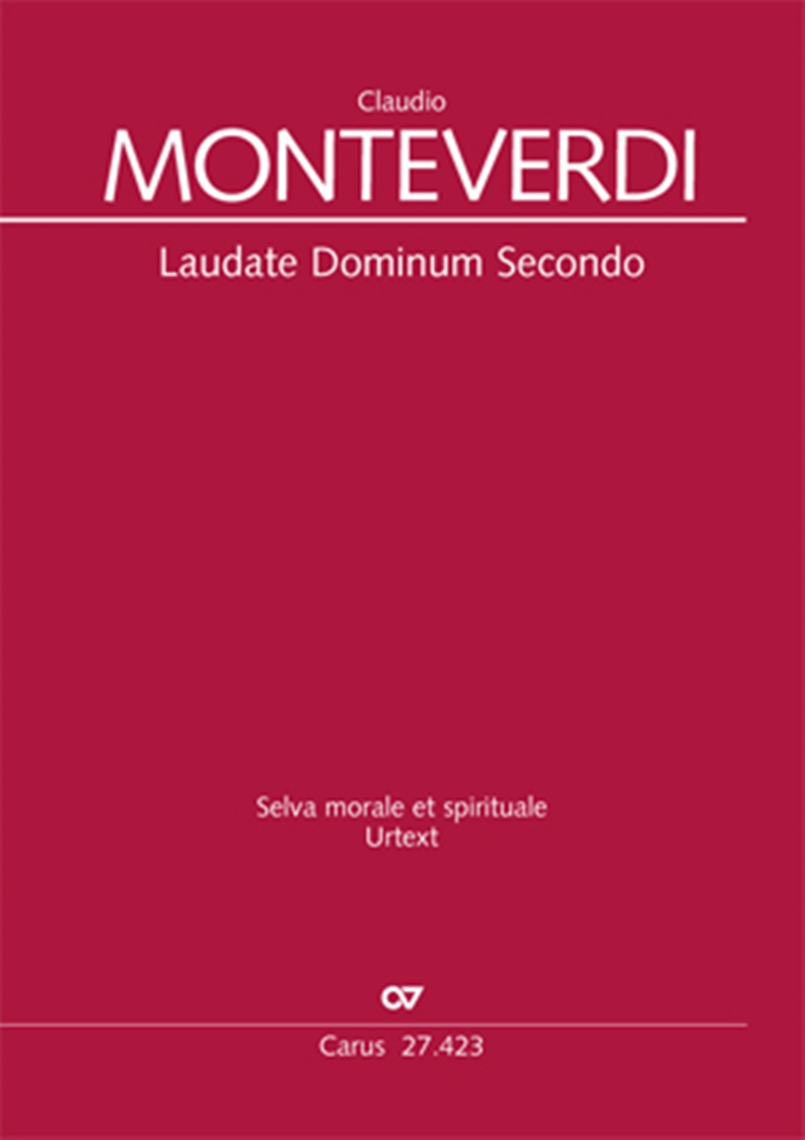 Claudio Monteverdi: Laudate Dominum Secondo: Mixed Choir: Vocal Score