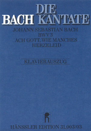 Johann Sebastian Bach: Ach Gott  Wie Manches Herzeleid: SATB: Vocal Score