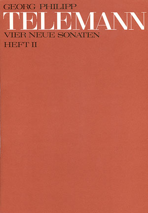 Georg Philipp Telemann: Telemann: Vier neue Sonaten [3 und 4]: Flute: Vocal