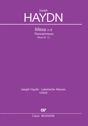 Franz Joseph Haydn: Theresienmesse In B: Mixed Choir: Vocal Score