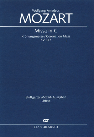 Wolfgang Amadeus Mozart: Missa in C KV 317: SATB