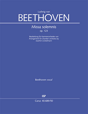 Ludwig van Beethoven: Missa solemnis: SATB: Vocal Score