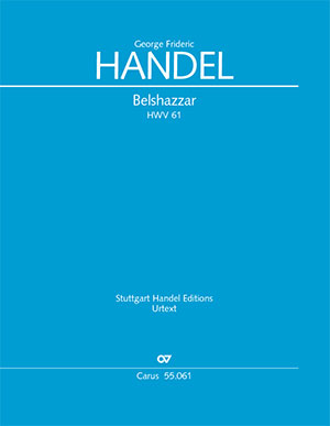 Georg Friedrich Handel: Belshazzar: SATB: Vocal Score