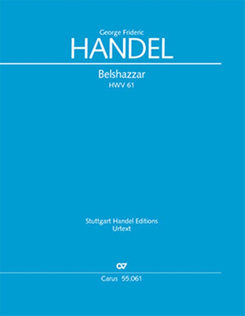 Georg Friedrich Handel: Belshazzar: Mixed Choir and Accomp.: Vocal Score