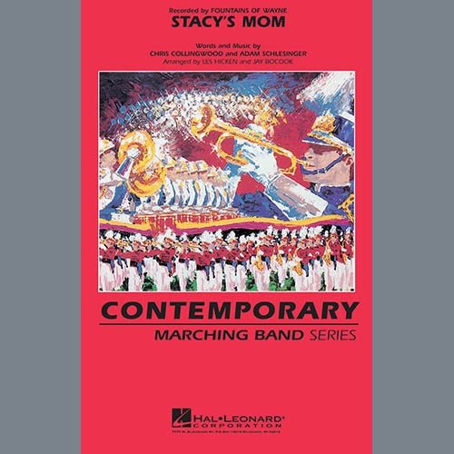 Fountains Of Wayne: Stacy's Mom - Eb Alto Sax: Marching Band: Part-Digital