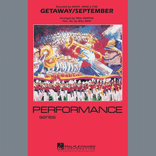 Earth  Wind & Fire: Getaway/September - Full Score: Marching Band: Score-Digital