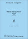 François Couperin: Pieces De Clavecinpour Piano Livre I(Ordres 1 A 5): Piano: