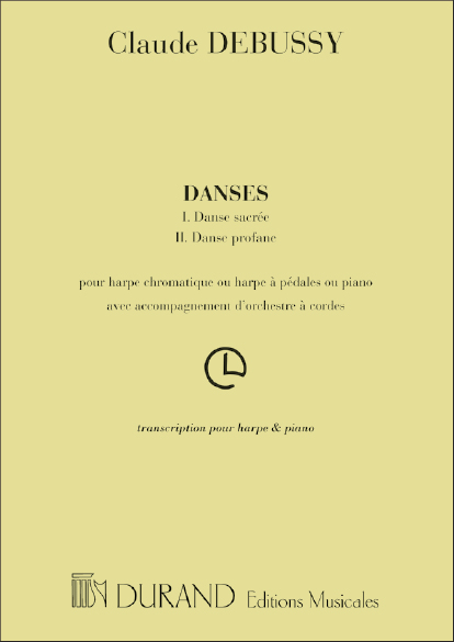 Claude Debussy: Danse Sacrée et Danse Profane: Harp: Instrumental Work
