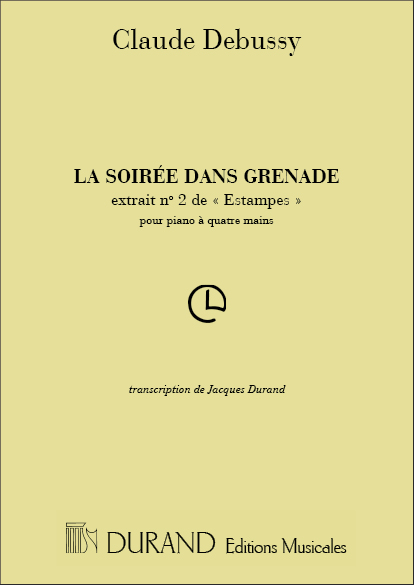 Claude Debussy: La Soiree Dans Grenade: Piano Duet: Instrumental Work