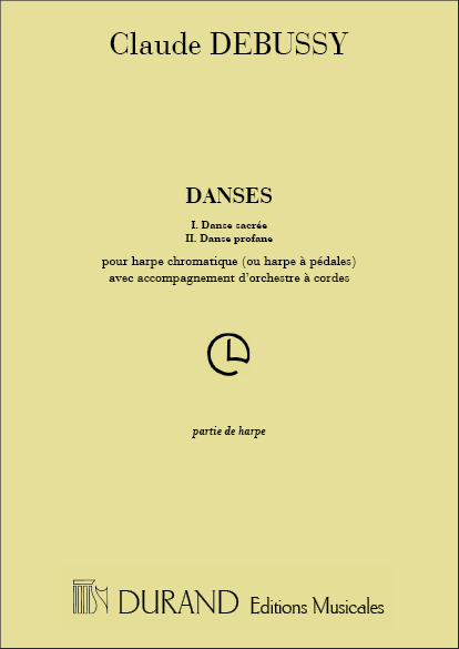 Claude Debussy: Danse Sacrée et Danse Profane: Harp: Part