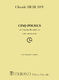 Claude Debussy: Cinq Poèmes De Charles Baudelaire: Voice: Vocal Score