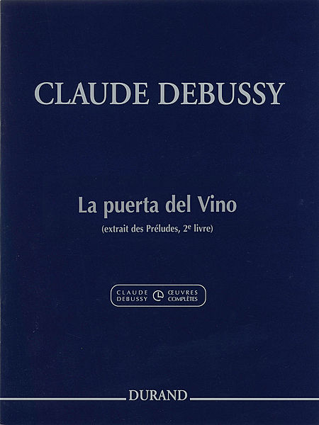 Claude Debussy: La puerta del vino: Piano: Instrumental Work