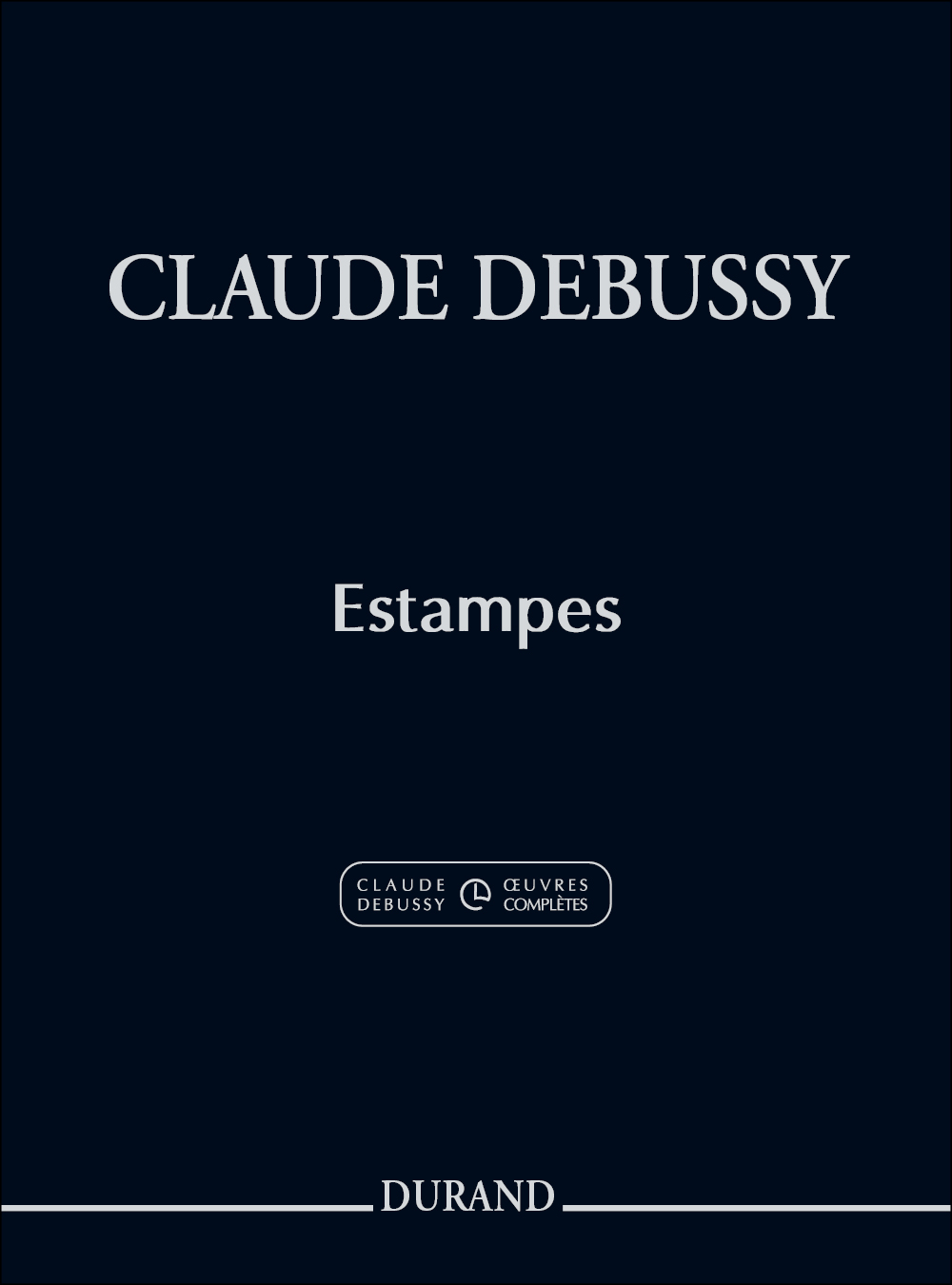 Claude Debussy: Estampes: Piano: Instrumental Work