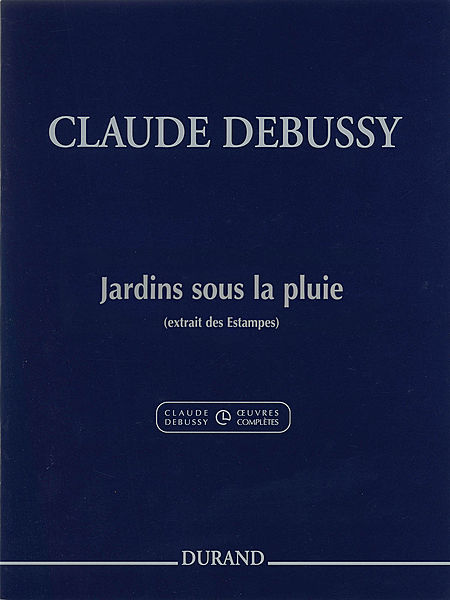 Claude Debussy: Jardins Sous La Pluie: Piano: Instrumental Work