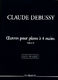 Claude Debussy: Oeuvres Pour Piano A Quatre Mains - Extrait Du: Piano Duet: