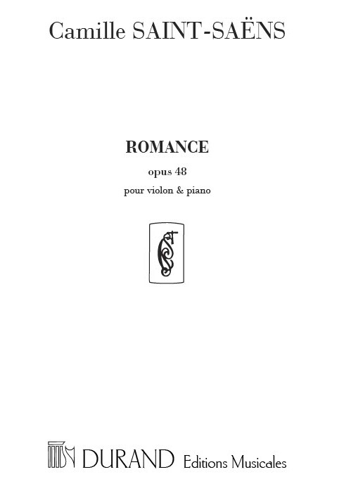 Camille Saint-Saëns: Romance opus 48: Violin