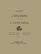Camille Saint-Sans: Ballet d'Ascanio Opera: Piano 4 Hands: Instrumental Album
