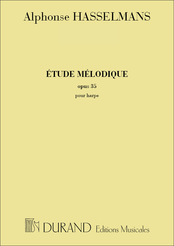Alphonse Hasselmans: Etude Melodique Op 35 Harpe: Harp