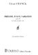 César Franck: Prelude-Fugue & Variation Op.18: Piano Duet
