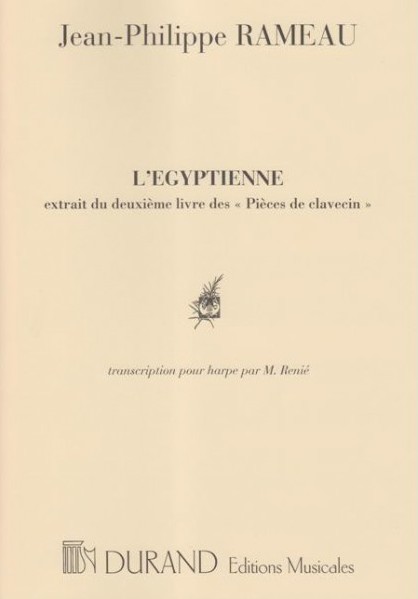 Jean-Philippe Rameau: L'Egyptienne: Harp