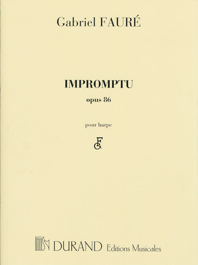 Gabriel Faur: Impromptu Op. 86: Harp: Instrumental Work