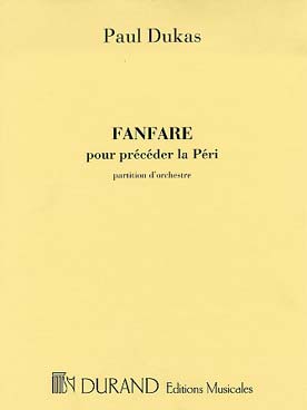 Paul Dukas: Fanfare pour préceder la Péri: Brass Ensemble