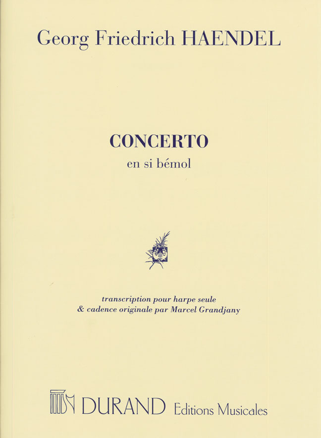 Georg Friedrich Händel: Concerto En Si Bemol: Harp